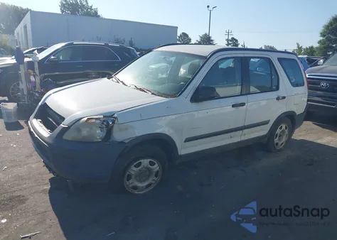 2006 Honda Cr-V Lx from USA, damaged, VIN SHSRD78566U404685